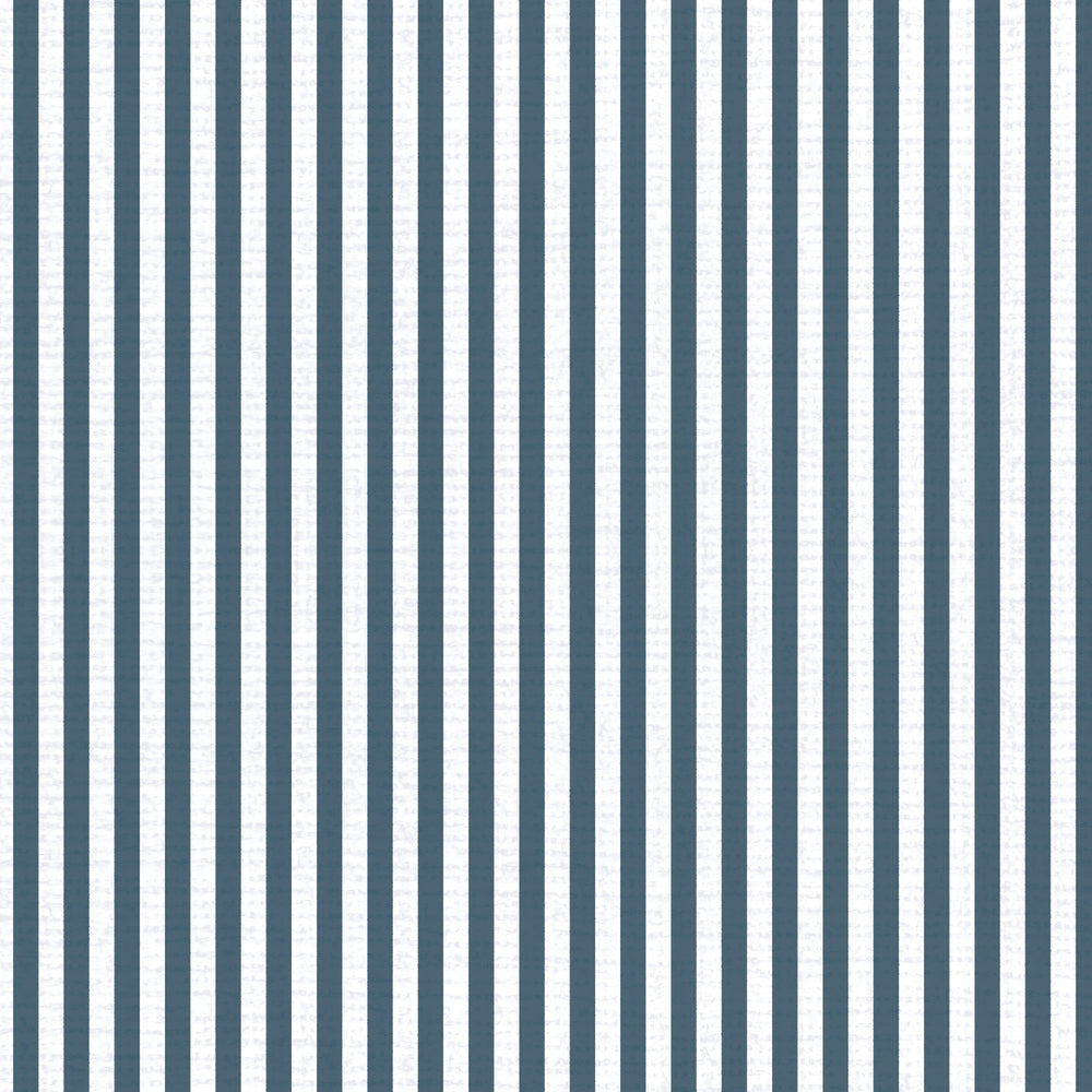 Pin Stripe in Petroli