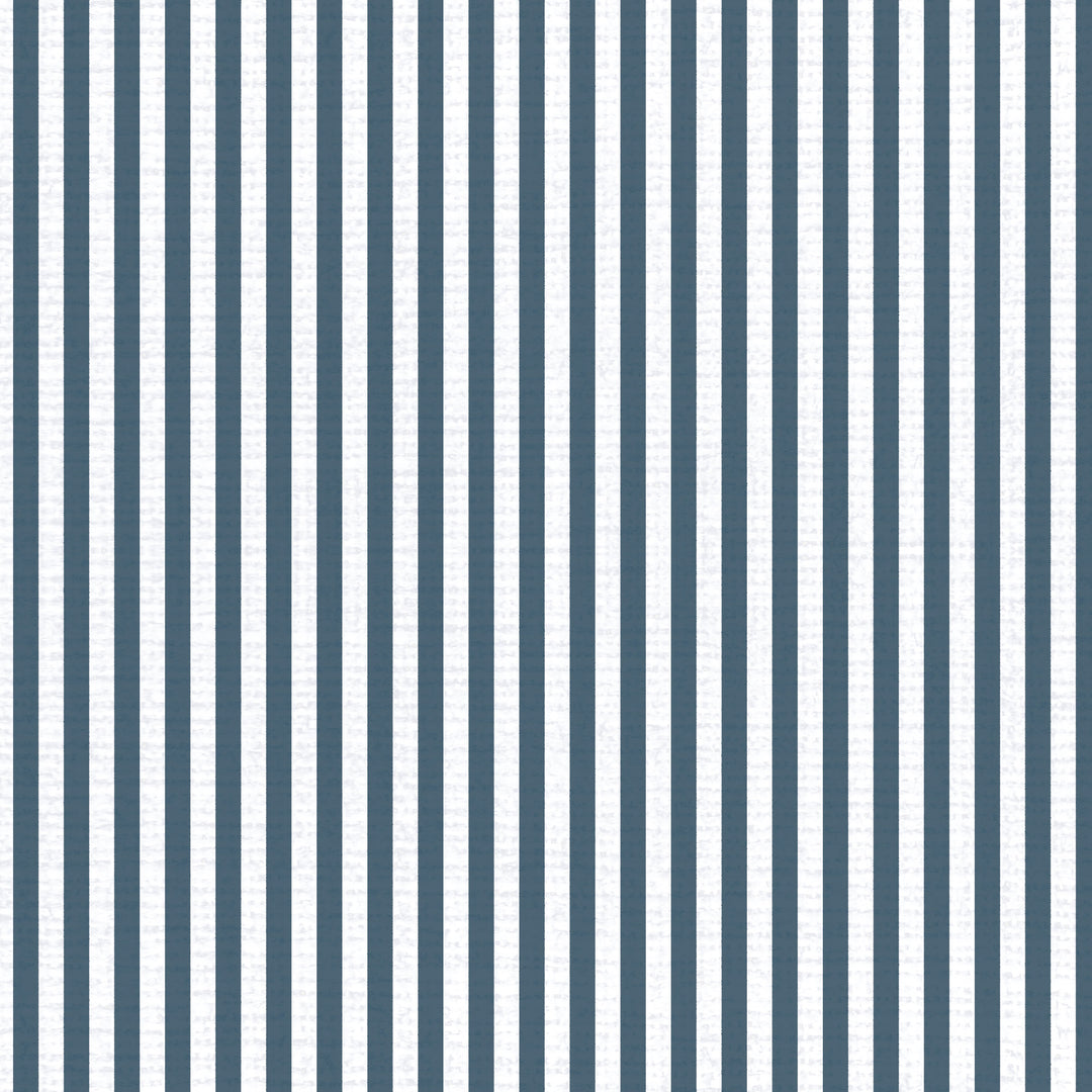 Pin Stripe in Petroli