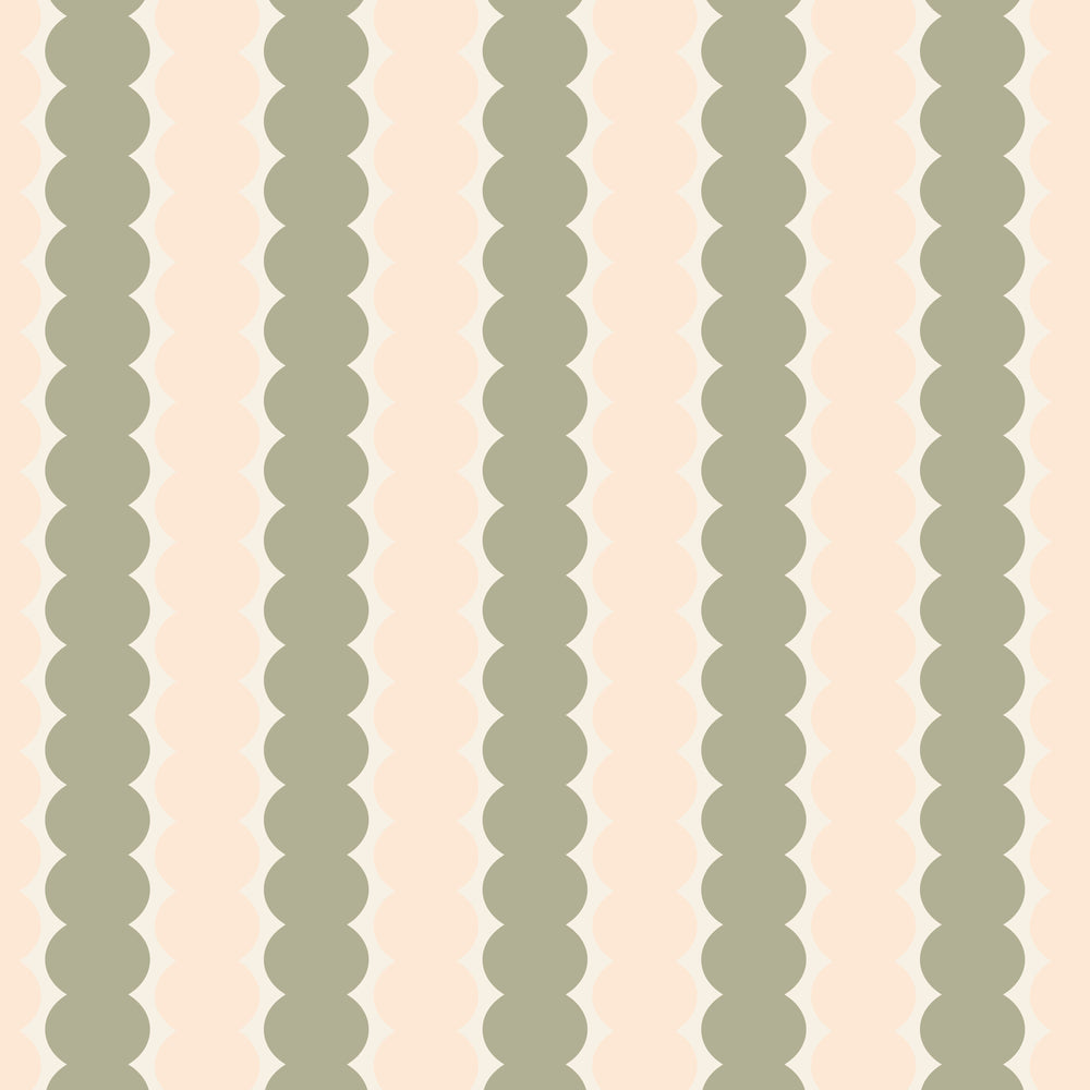 Beady Stripes - Nudie Sage