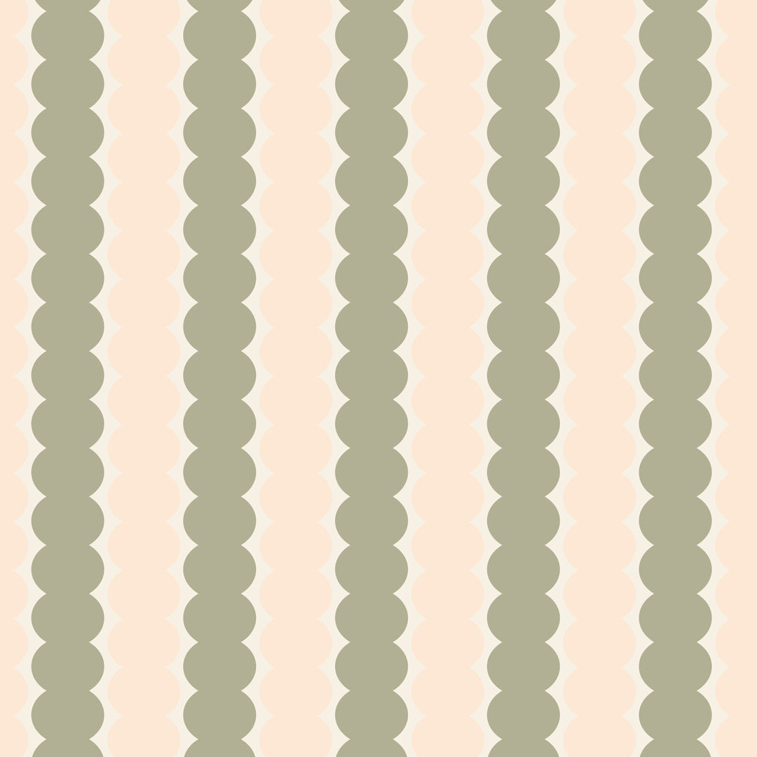 Beady Stripes - Nudie Sage