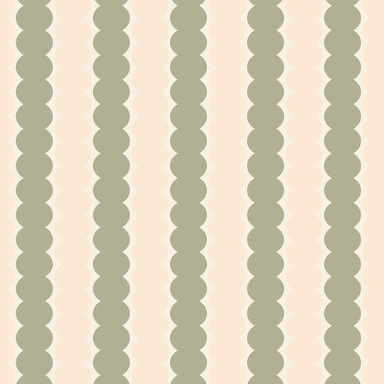 Beady Stripes - Nudie Sage