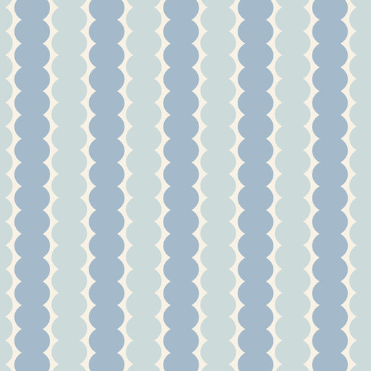 Beady Stripes - Twin Blues