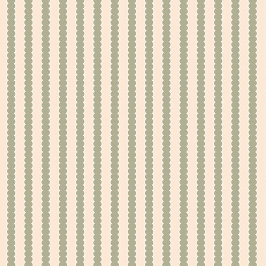 Beady Stripes - Nudie Sage