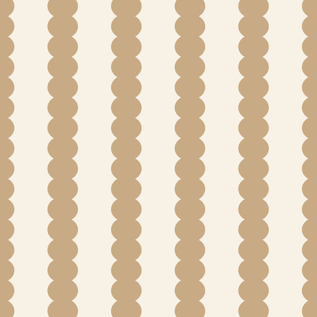 Beady Stripes - Warm Toffee
