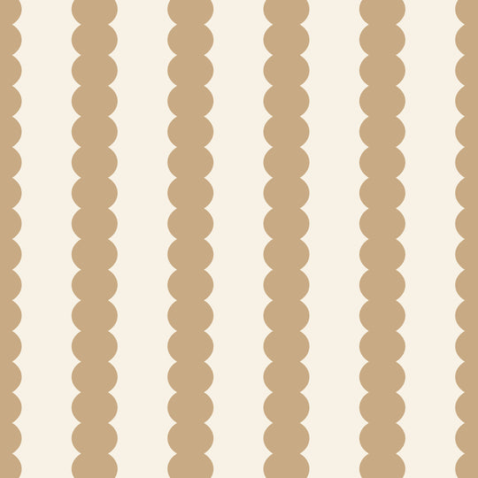 Beady Stripes - Warm Toffee