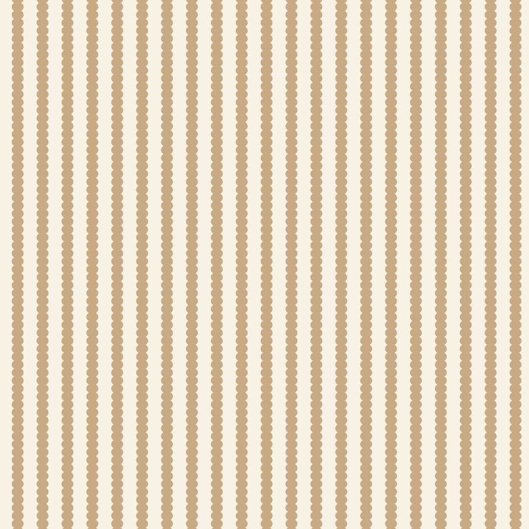 Beady Stripes - Warm Toffee