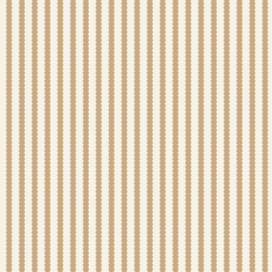 Beady Stripes - Warm Toffee