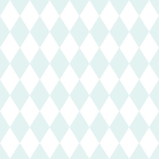 Harlequin in Soft Mint