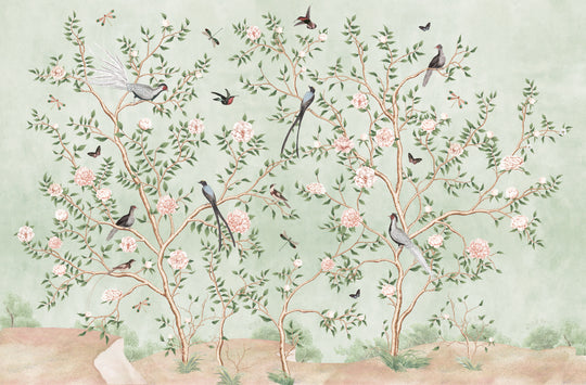Silver Pheasant-Chinoise Sage