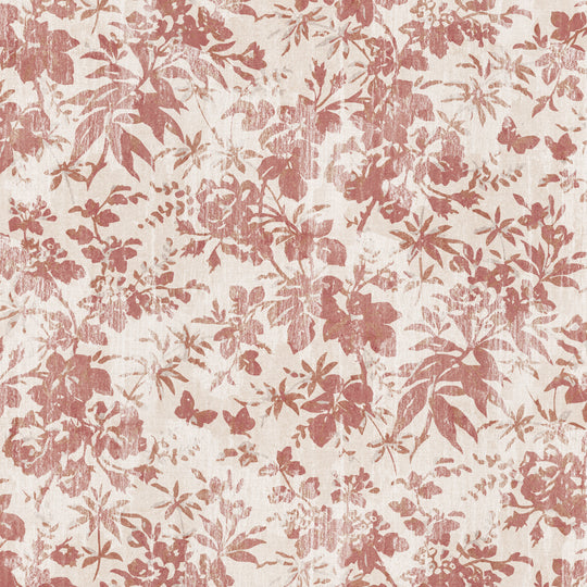 Teahouse Gardens - Antique Red