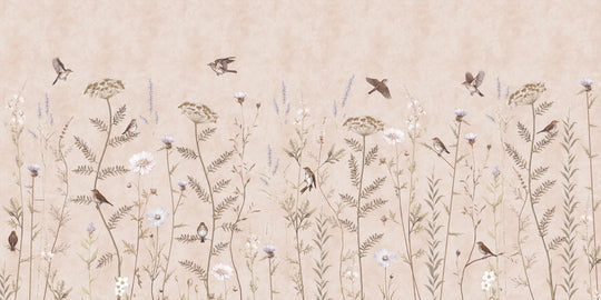 Whimsical Garden in Rose Gold