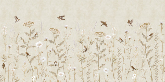 Whimsical Garden in Gold