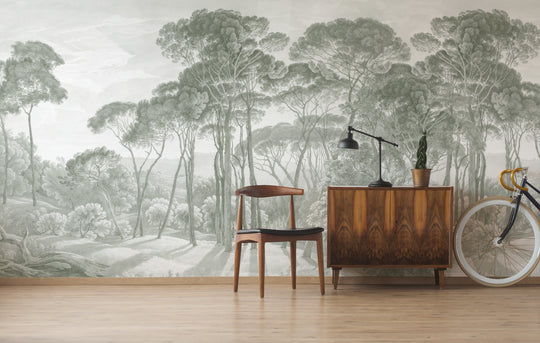 Umbrella Pines Study - Silver Sage