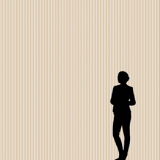 Literary Stripes ~ The Shelley in Warm Toffee