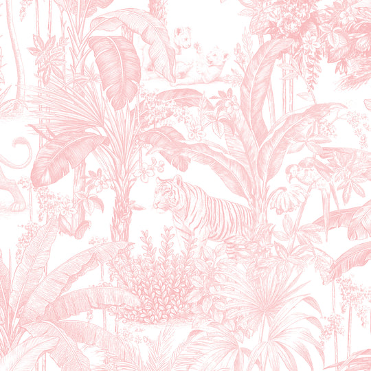 Jungle - Colonial Cats in Blush