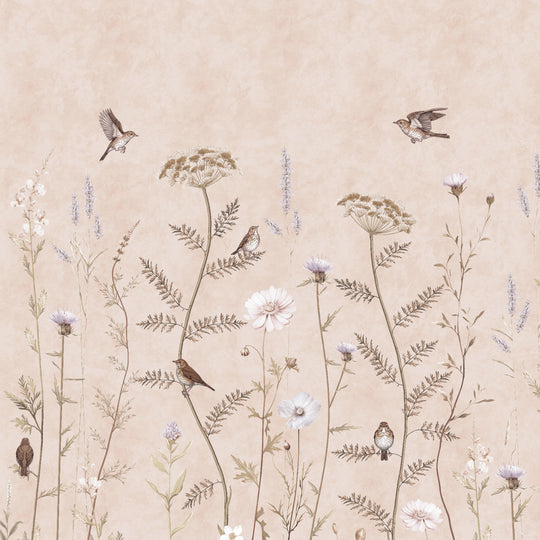 Whimsical Garden in Rose Gold