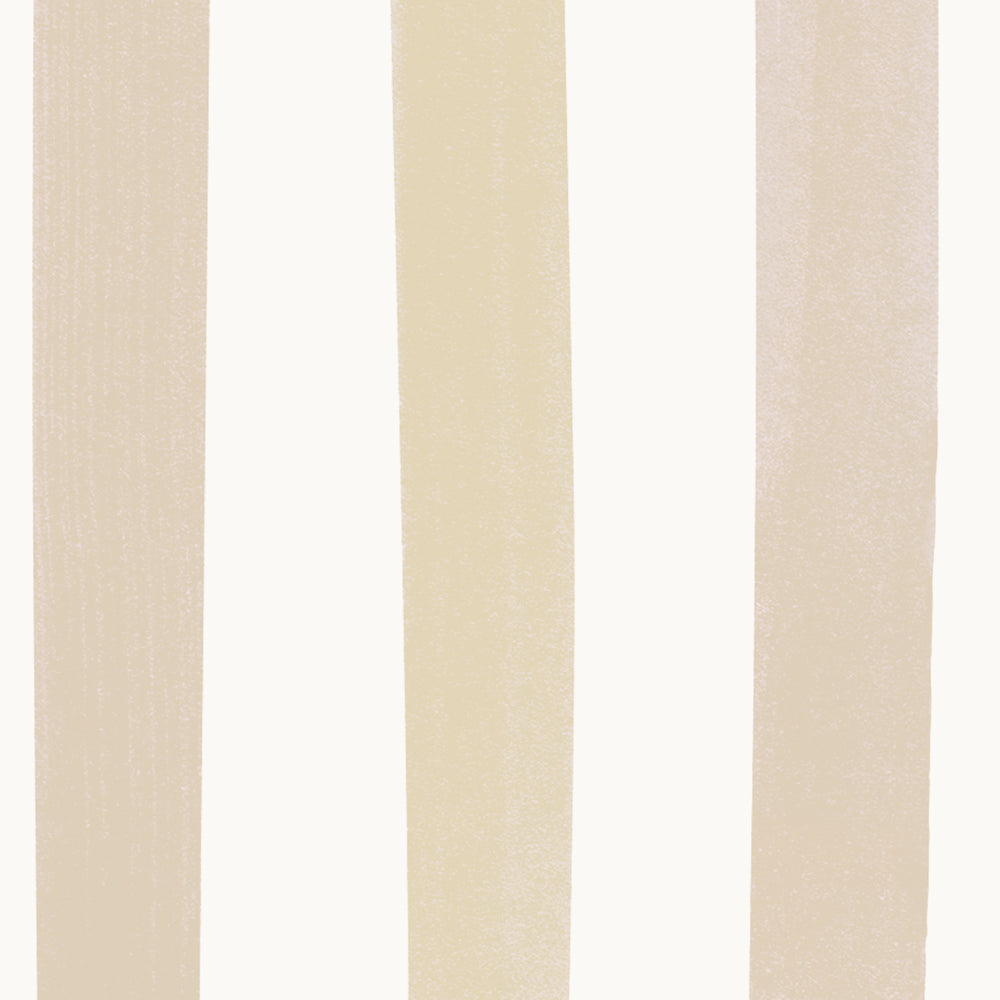 Watercolour Stripes Large - Fawn & Mustard