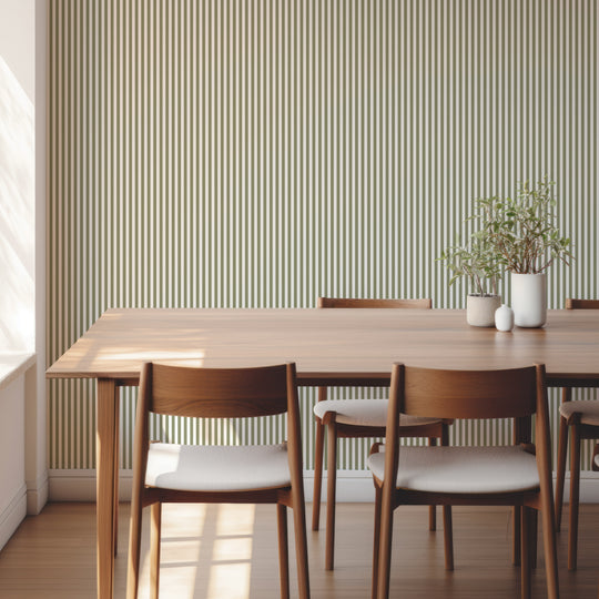 Literary Stripes ~ The Shelley in Olive