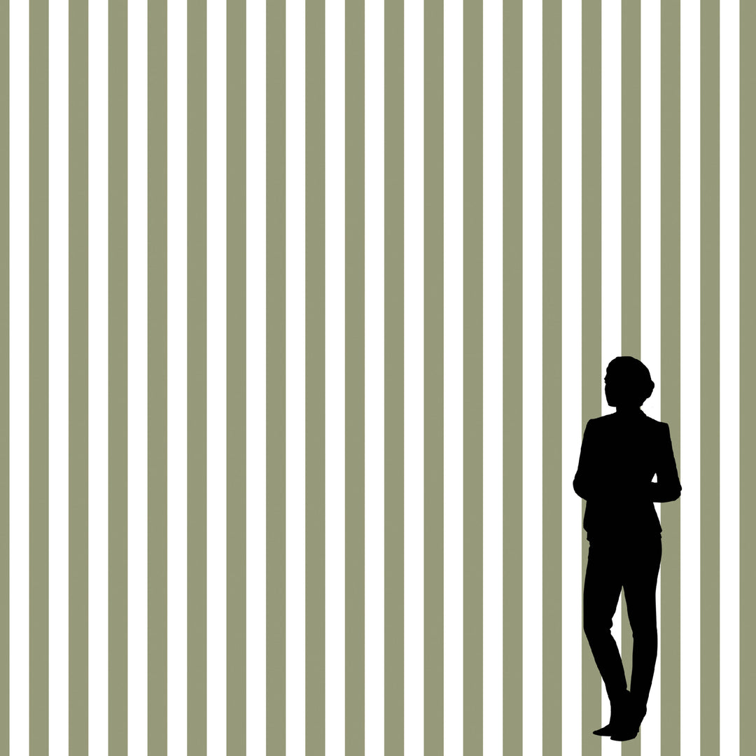 Literary Stripes ~ The Alcott in Olive