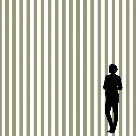 Literary Stripes ~ The Alcott in Olive