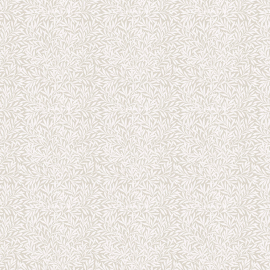 White Lily Leaves on Beige