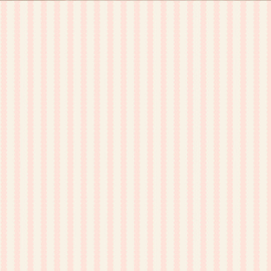 Beady Stripes - Bare Pink & Cream