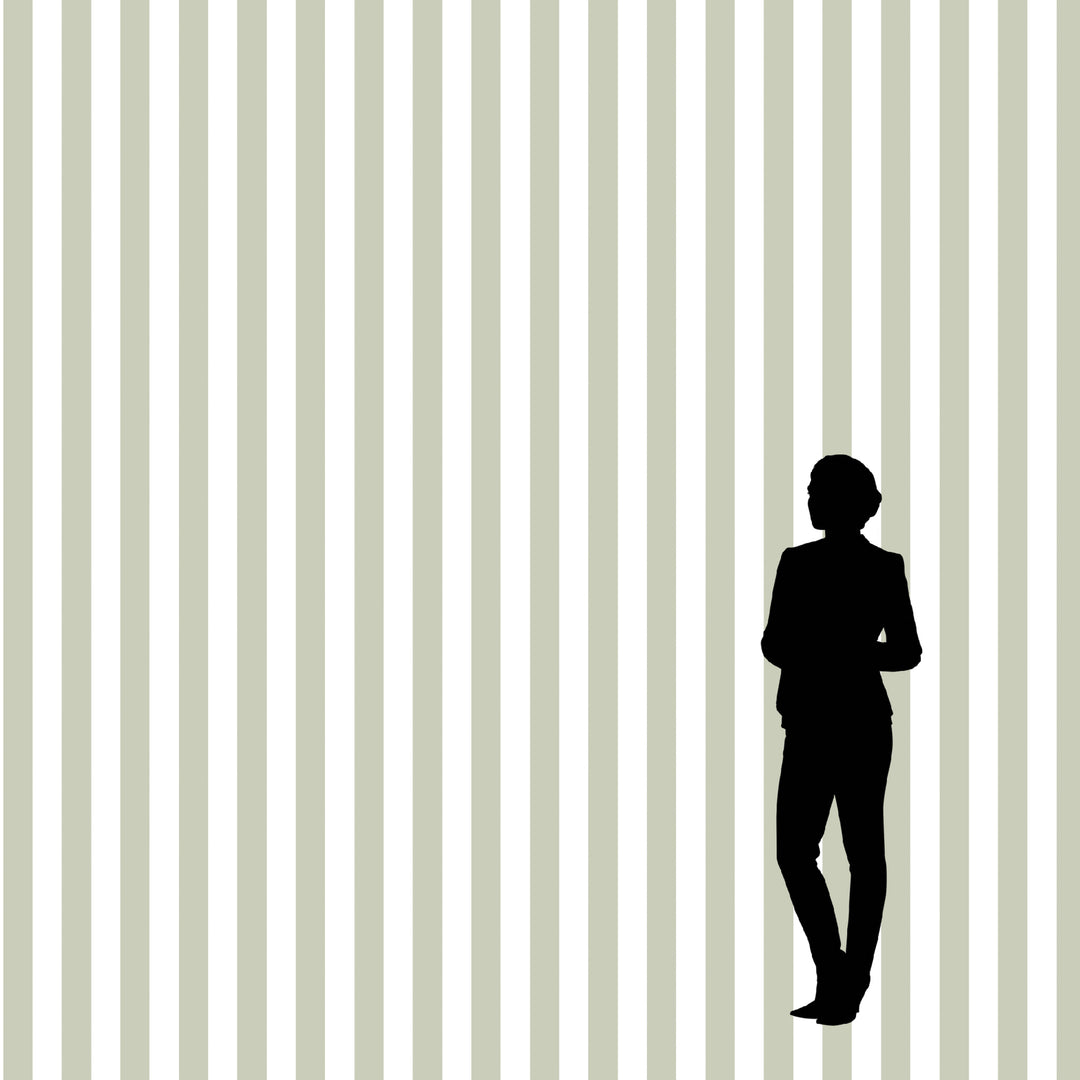 Literary Stripes ~ The Alcott in Ferny Sage