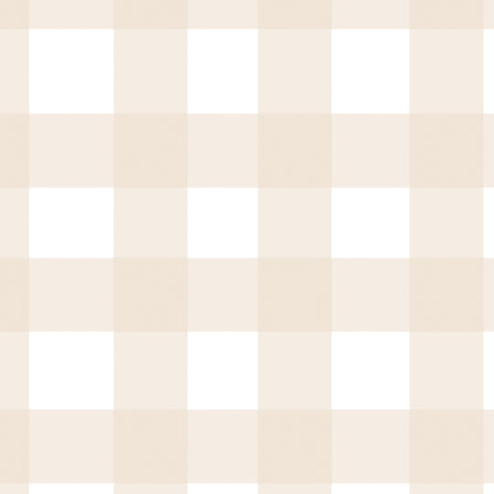Gingham - Beige