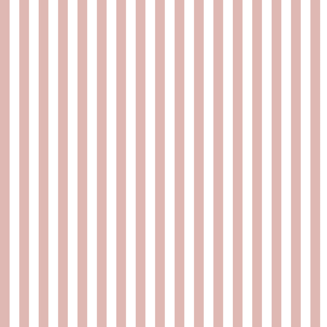 Literary Stripes ~ The Shelley in Carnation Pink
