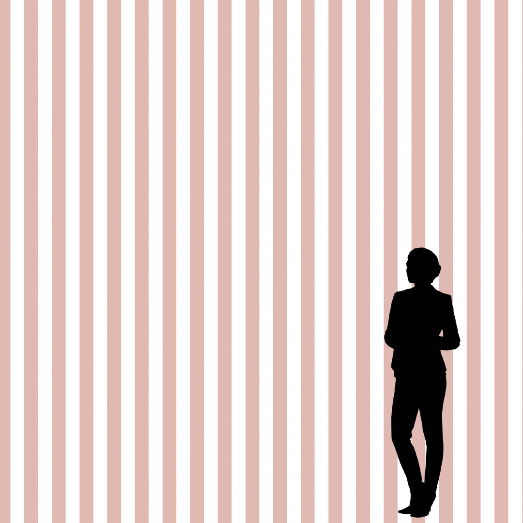 Literary Stripes ~ The Alcott in Carnation Pink