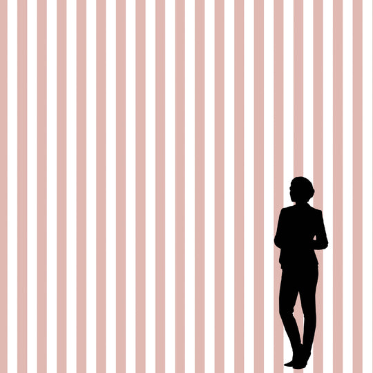 Literary Stripes ~ The Alcott in Carnation Pink