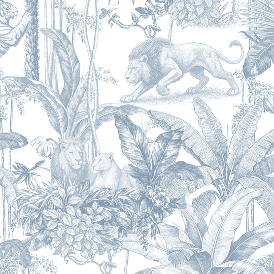 Jungle - Colonial Cats in Navy