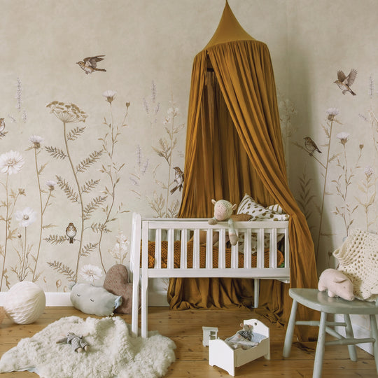 Whimsical Garden in Gold