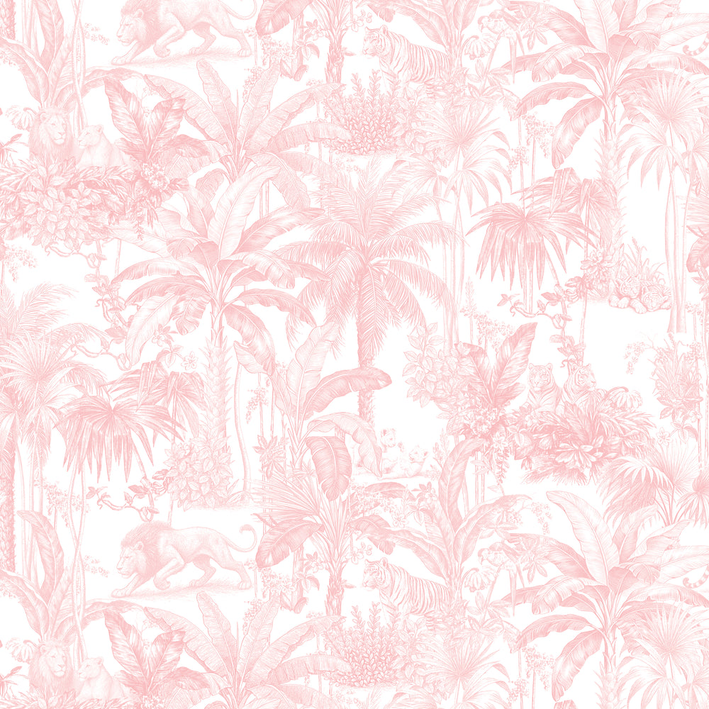 Jungle - Colonial Cats in Blush