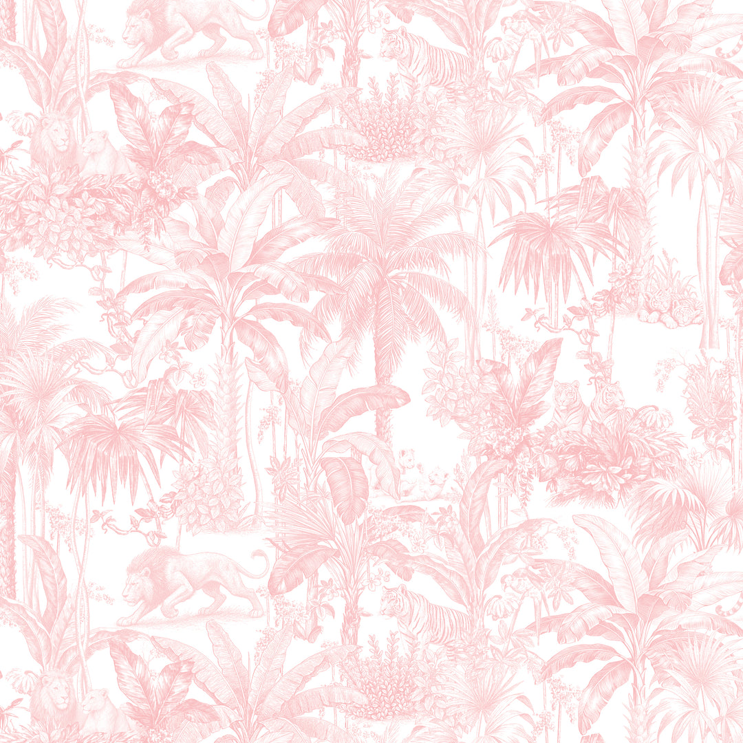 Jungle - Colonial Cats in Blush
