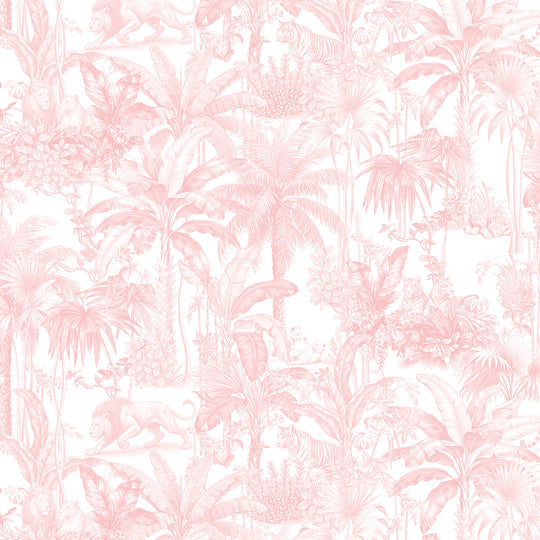 Jungle - Colonial Cats in Blush