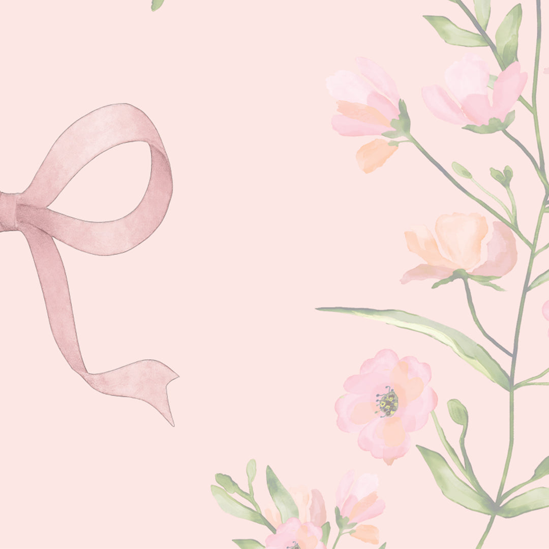 Preppy Posies - Blush Pink