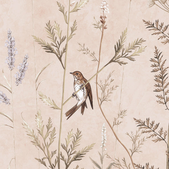 Whimsical Garden in Rose Gold