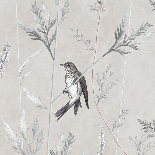 Whimsical Garden in Silver