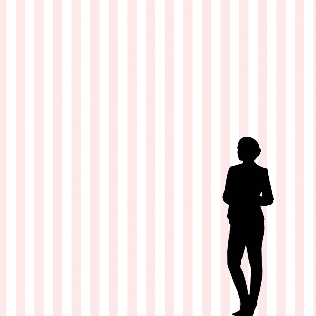 Literary Stripes ~ The Alcott in Pastel Pink