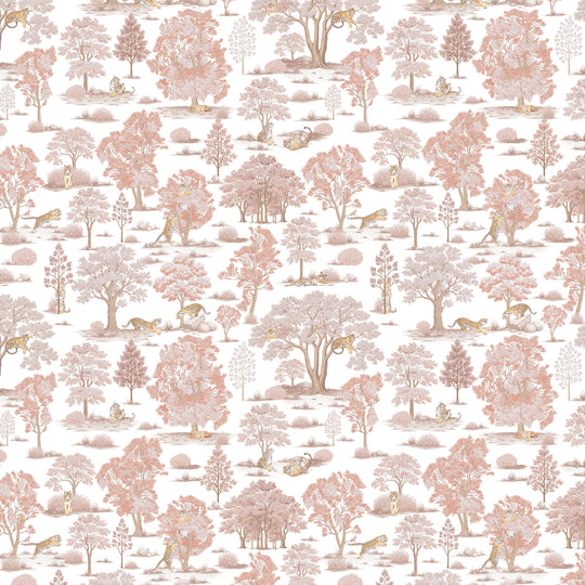 Tiger In The Woods - Pale Blush
