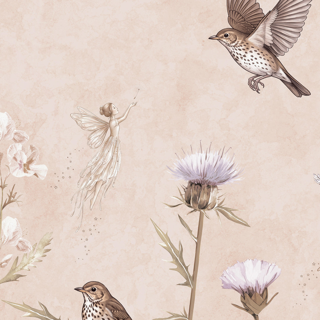 Whimsical Garden in Rose Gold