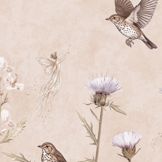 Whimsical Garden in Rose Gold