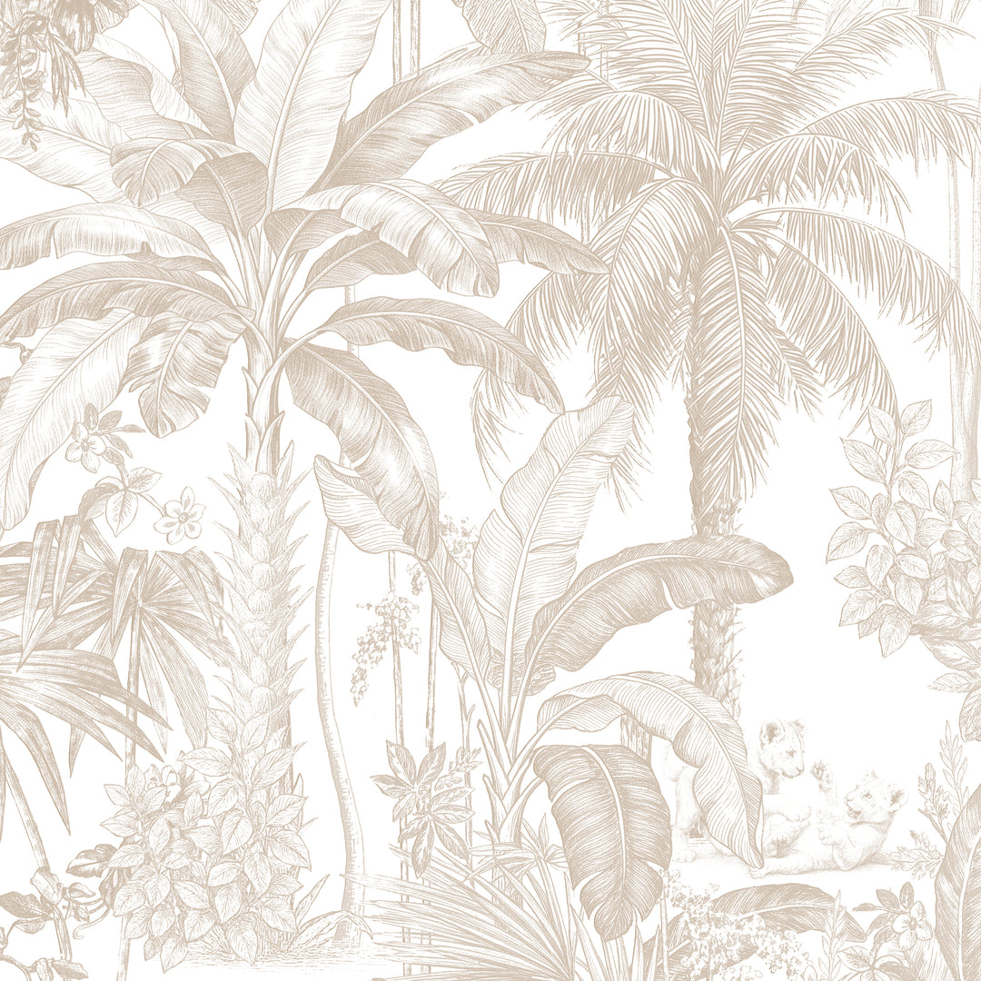 Jungle - Colonial Cats in Buff