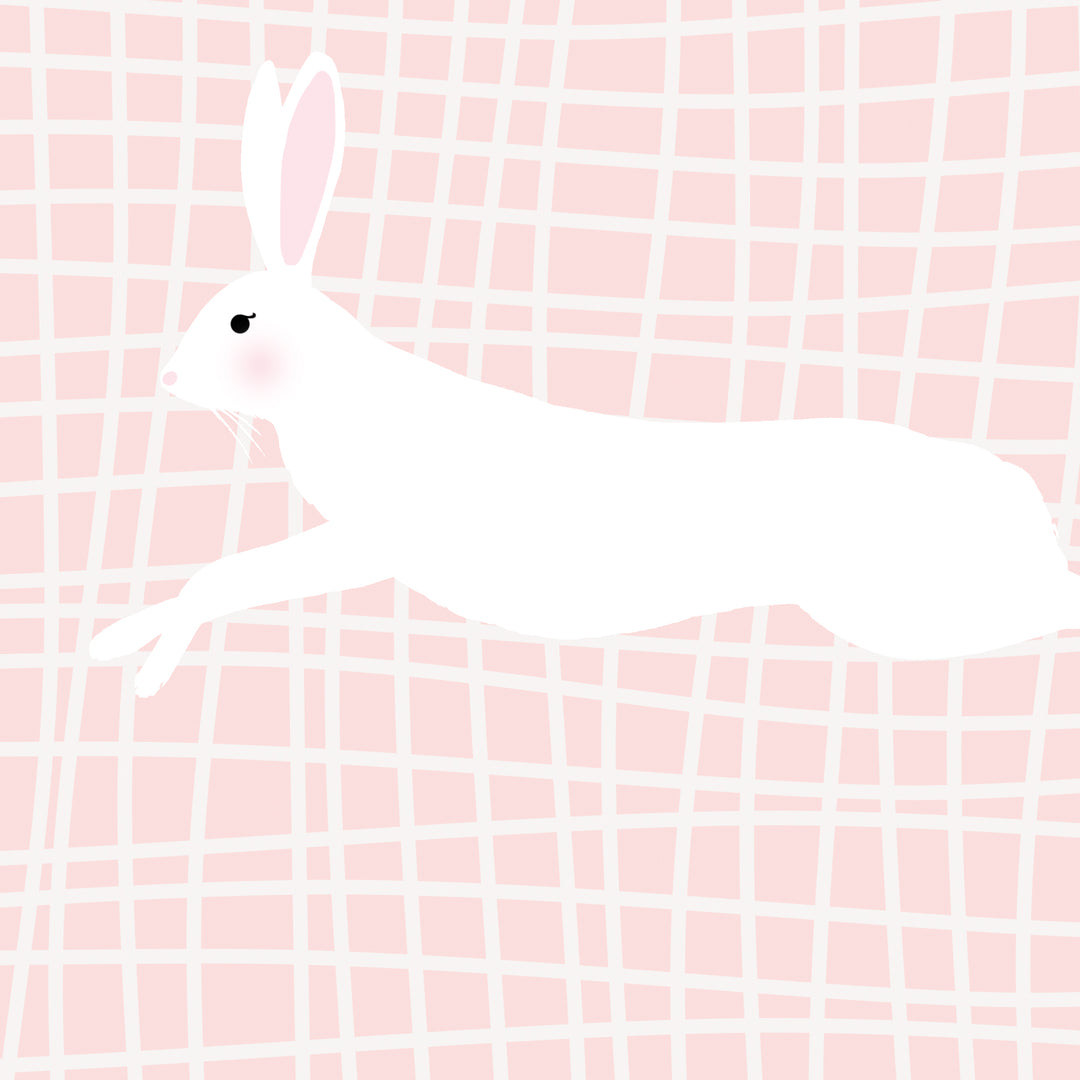 Run Rabbit Run in Pale Pink