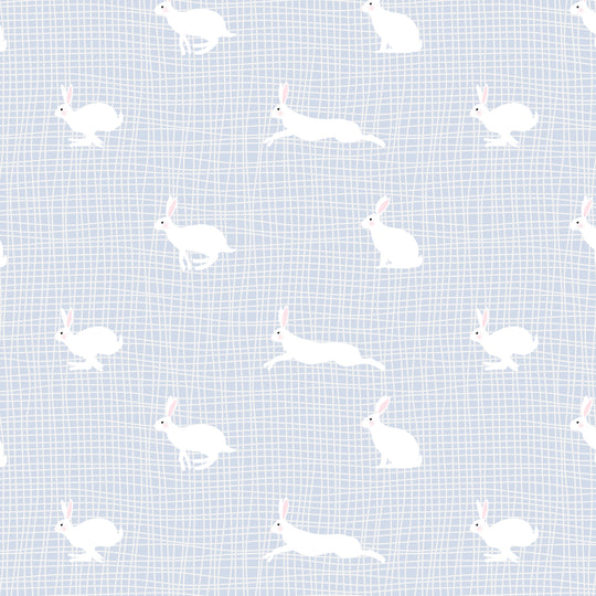 Run Rabbit Run in Cornflour Blue