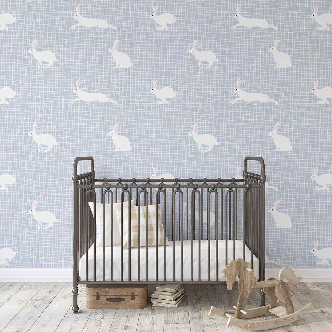 Run Rabbit Run in Cornflour Blue