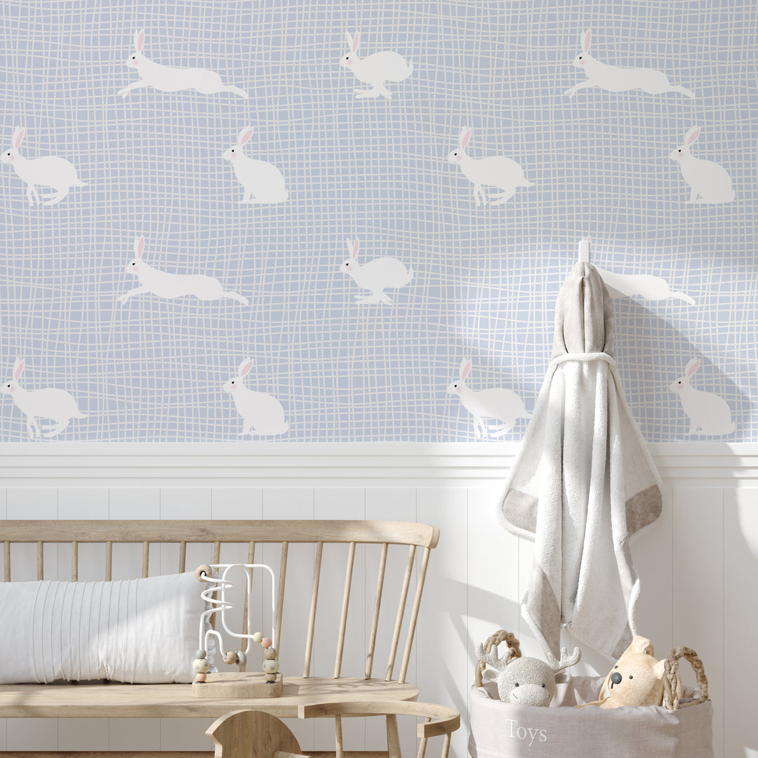 Run Rabbit Run in Cornflour Blue