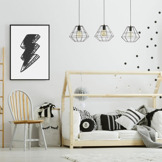 Lightning Bolt in Black