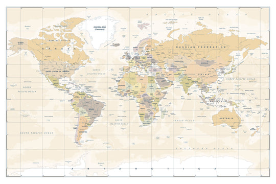 Detailed World Map